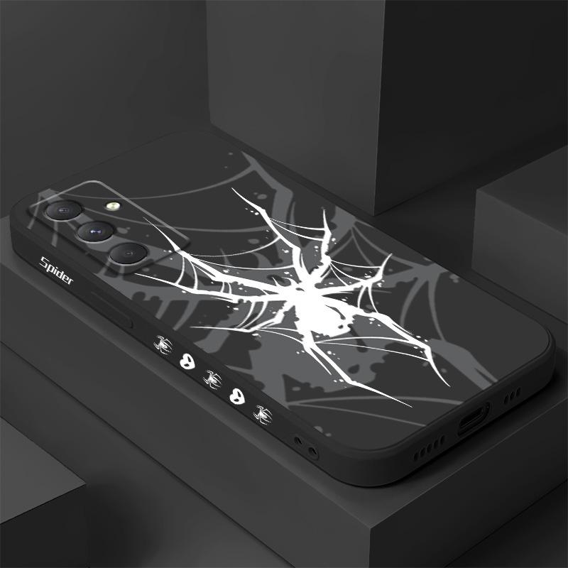 Cool Spider Phone Case For Samsung Galaxy A55 A35 A25 A15 A56 A36 A26 A16 A06 A05 A05S A54 A34 A24 A14 A04 A04S A04E 4G 5G Cover