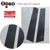 6Pcs Car Door Window Pillar Posts Trim Molding Cover for BMW 1 Series E81/E82/E87/E88 Hatchback 2004-2012 Stickers Accessories