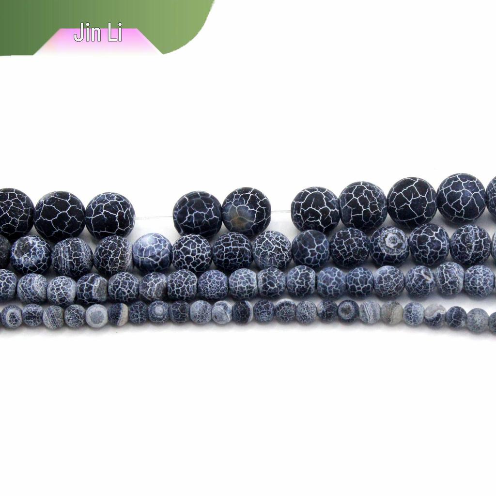 Natural Stone Round Beads for DIY Jewelry Making - Bracelet Components