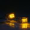 Mini Motorcycle Turn Signal Lights 12V 6LED Blinker Indicator Lamp For Honda For Yamaha For Kawasaki 6mm Motorcycle Turn Signal