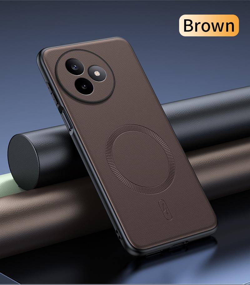 For Redmi K80 Ultra Case Magnetic Leather Shield Cover For Redmi K80 Ultra High Quality Anti-Fingerprint Non-Slip PC+TPU