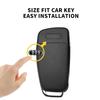 2026 Hot 16mm 3D Metal Car Key Emblem Sticker, Waterproof Self-Adhesive Logo Emblems For Audi A4 A3 A5 A6 A7 A8 Q3 Q5 Q7 Q8 B5 B6 B7