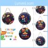 Colorful Cinco De Mayo Party Wooden Plaque For Cheerful Wall And Door Hanging