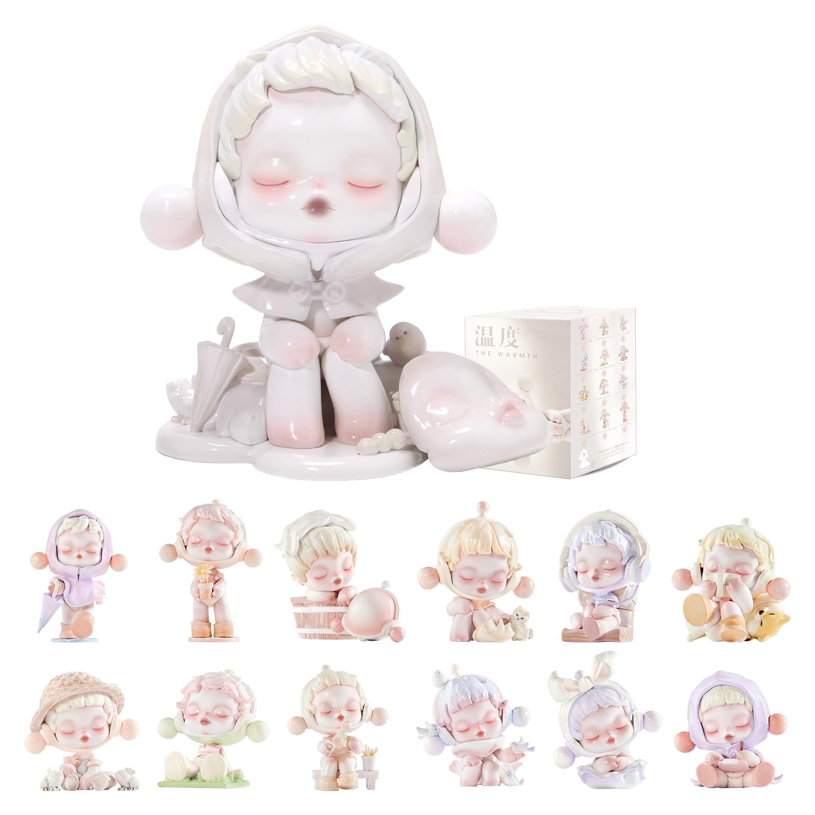 

POP MART SKULLPANDA Тепло SKULLPANDA Слепая коробка Случайный дизайн Экшн-фигурка Коллекционная игрушка Дом Праздник Подарок на день рождения для девочек и Одиночная коробка