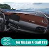 Abaiwai For Nissan X-trail X Trail Xtrail T33    2024 Car Dashboard Sun Shade Mat Trument Desk Non-slip 3d Parts
