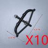 MOC Building Blocks Weapon Toy Accessories Medieval Soldier Knight Figure Ten Spear Crossbow Axe Sword Mini Brick Gift S001 DIY