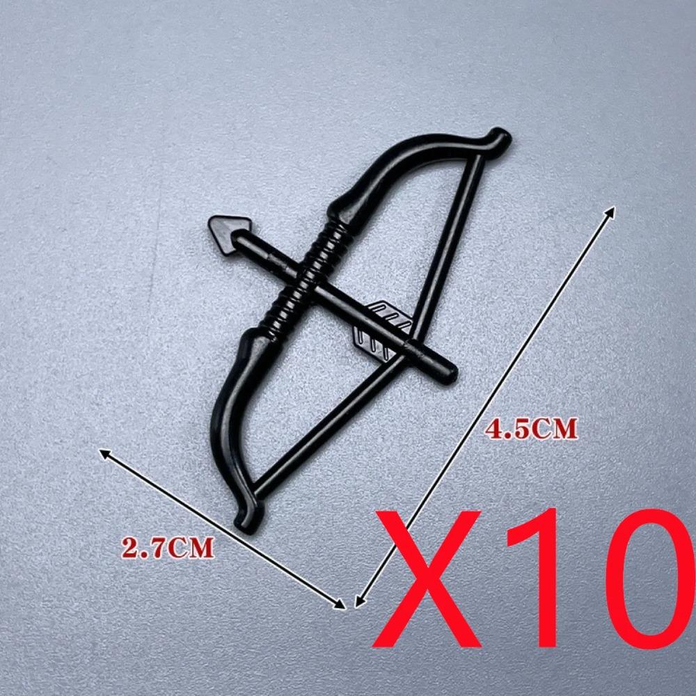MOC Building Blocks Weapon Toy Accessories Medieval Soldier Knight Figure Ten Spear Crossbow Axe Sword Mini Brick Gift S001 DIY