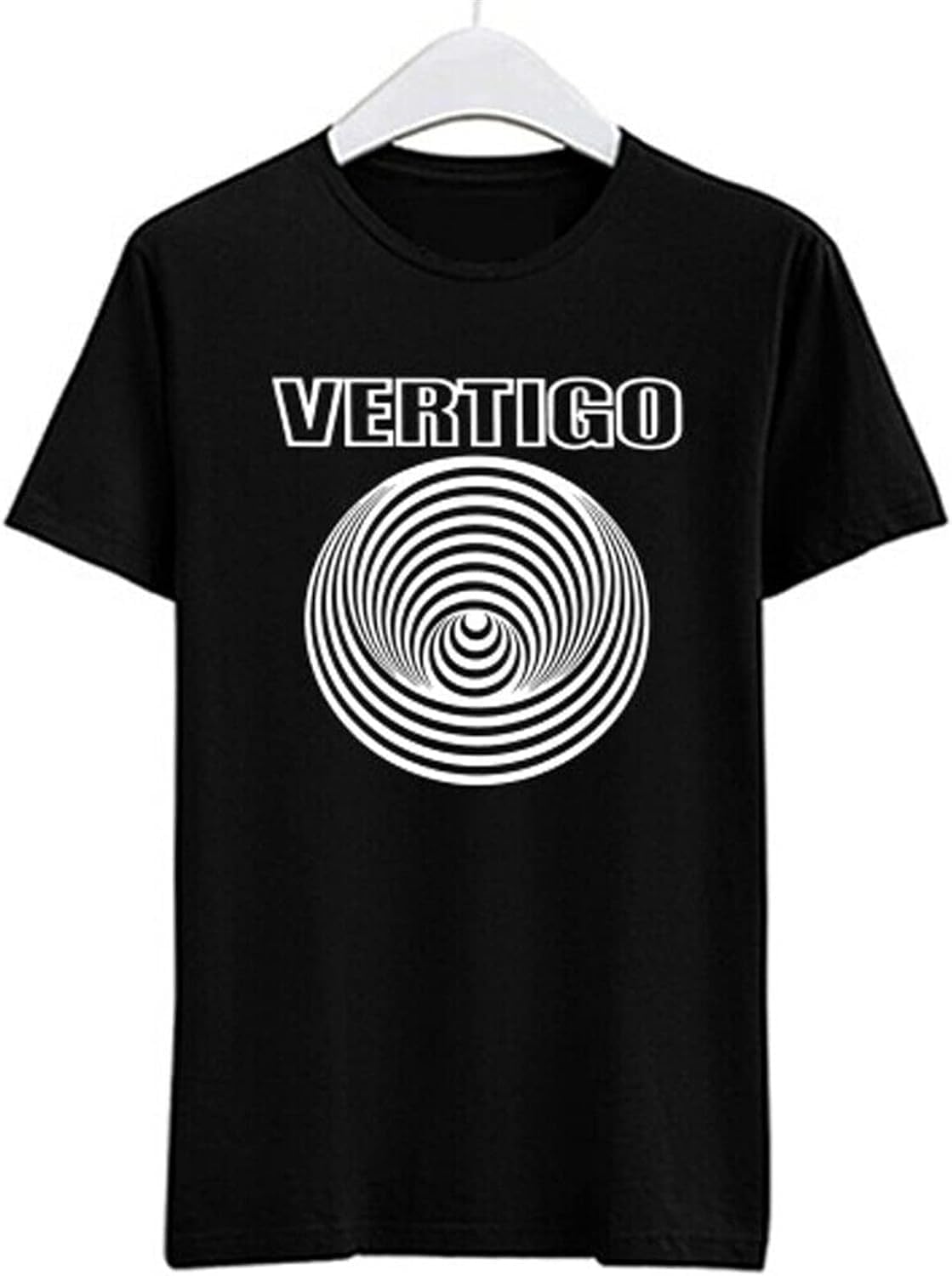 Vertigo Records Logo Men s Black T-Shirt Black 3XL