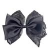 Korean Style Lace Double Layer Bow Mesh Ballet Girl Hair Clip