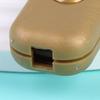 2Pcs Black Inline Cord Switch 250V 6A On/Off Lamp Control Appliance Switch Rocker For Table Lamp Desk Bed Led Lights