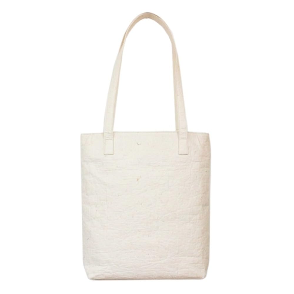 Nadaya Piñatex Pinamore Tote Bag, Beige, Higashi-Osaka Brand Certified Product, H350 X W310 X D60mm, Product Number 16141