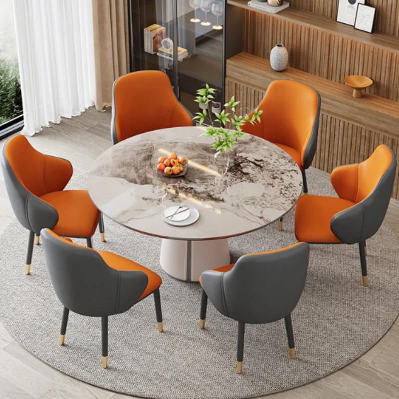 Luxury Dining Chair Home Simple Modern Leisure Makeup Chair Thickened Lounge Chair Hotel Soft Bedroom Chair Home Furniture