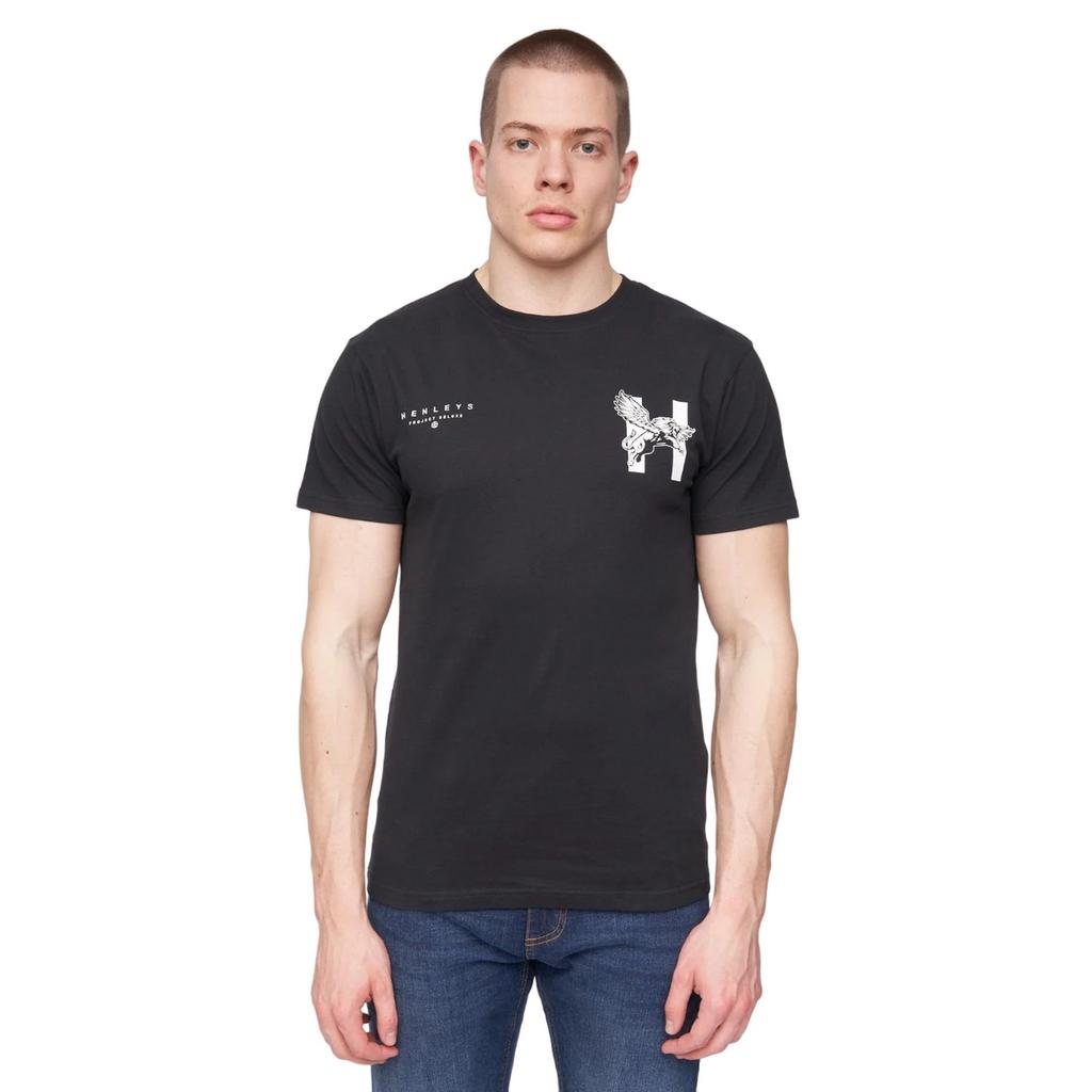 Henleys Mens Kilhen Logo T-Shirt
