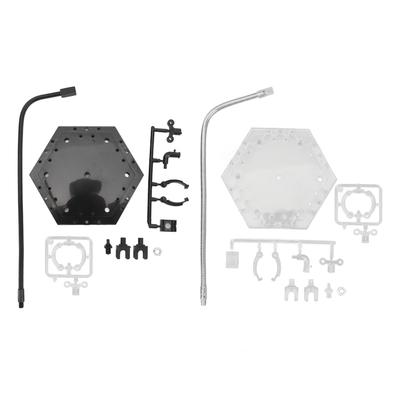 Action Figure Stand ABS Stainless Steel Stable Action Figure Display Holder for 6inch Doll