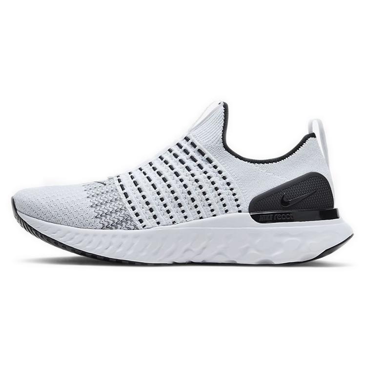 

Кроссовки Nike React Phantom Run Flyknit 2 Белые Черные(CJ0277-100) 39