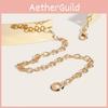 Gold Metal Belt With Lobster Clasp Extended Chain For Daily Fashion Accessory
