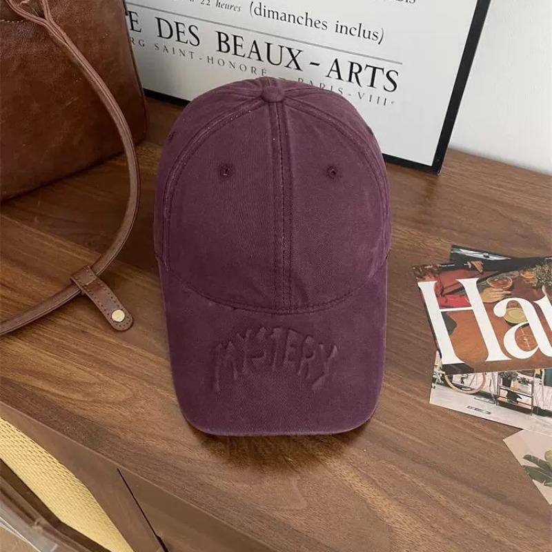 New cotton versatile big head circumference hat men's and women's indentation trendy baseball cap spring sunscreen cap