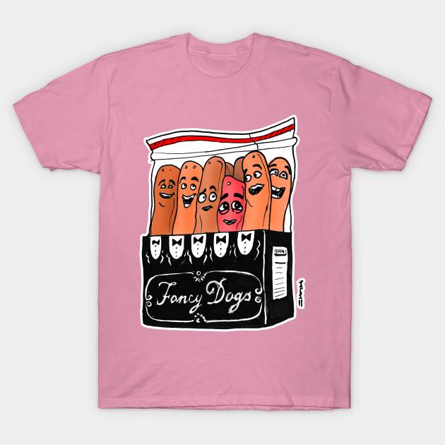 T Shirt kobiety kiełbasa Party fantazyjne psy opakowanie Harajuku drukuj Kawaii Tshirt letnia koszulka damska z krótkim rękawem Top Tee