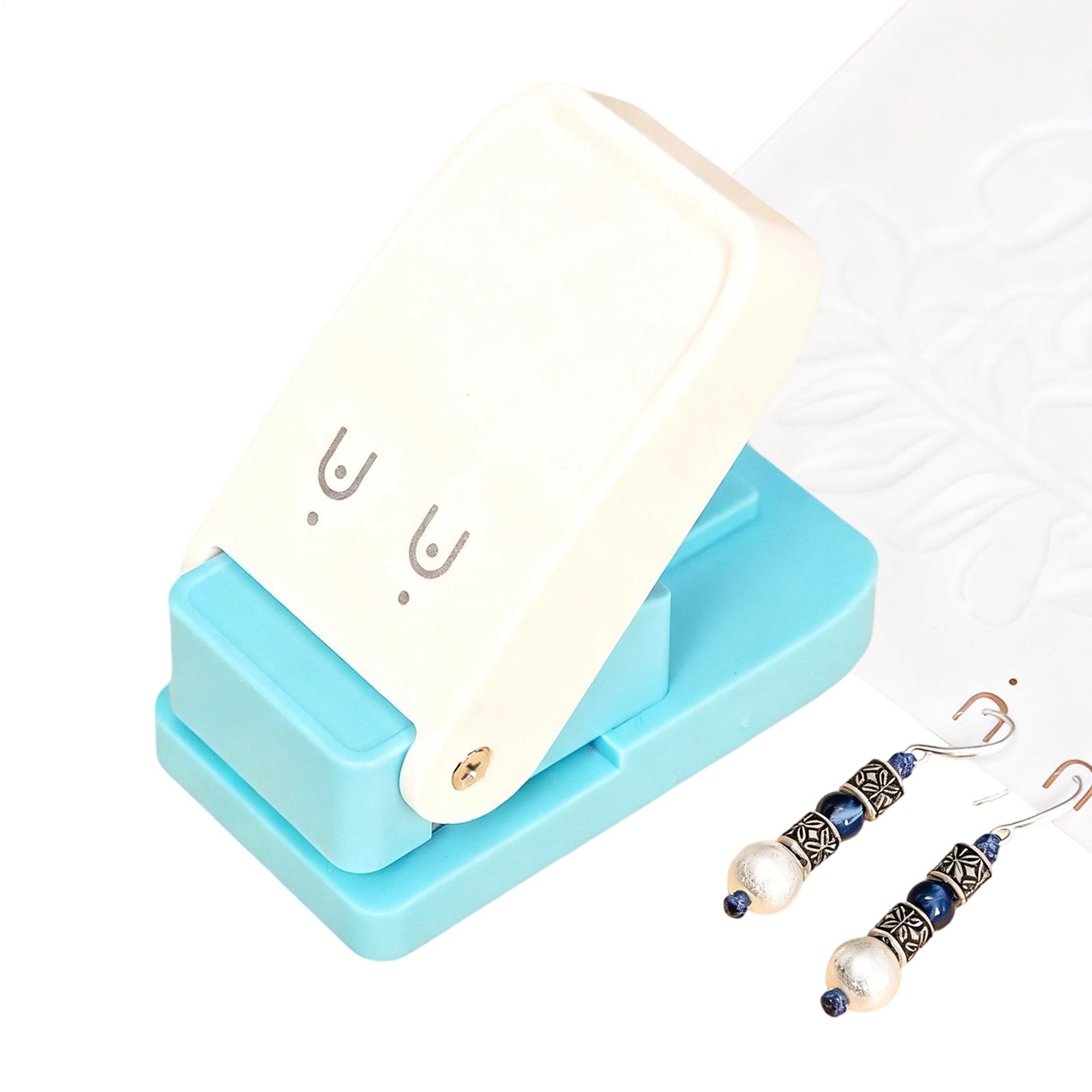 

Earring Hole Punch Earring Puncher for Cards DIY Jewelry Hole Punch Tool for Earrings and Necklaces Easy Paper Punching China Mainland