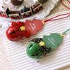 New Christmas decorations Christmas tree creative pendant atmosphere gift car pendant card bell