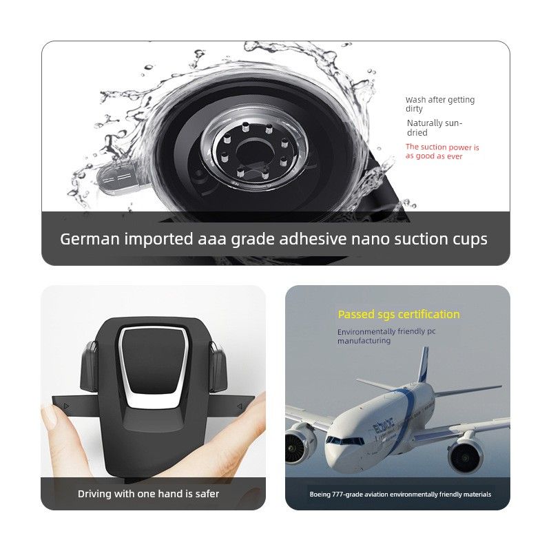 Suction Cup Car Phone Holder 2025 New Model Car Phone Mount Air Vent Navigation Dedicated Support Bracket Fixed