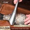 Dipuer 304 Stainless Steel Multifunction Fish Scaler & Descaler
