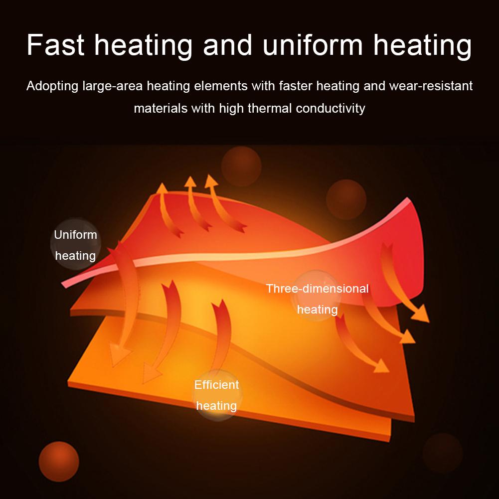 Heated Motorcycle Handlebar Grips Warmer USB Anti Slip Electric Heated Grip Cover 3 Gear Anti Vibration Handlebar Warmer Sleeves