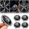 60mm Car Wheel Center Hub Cap Rim Cover Emblem Stickers For Skoda Octavia X4 Rapid Kodiaq Karoq Superb Fabia Kamiq VisionS