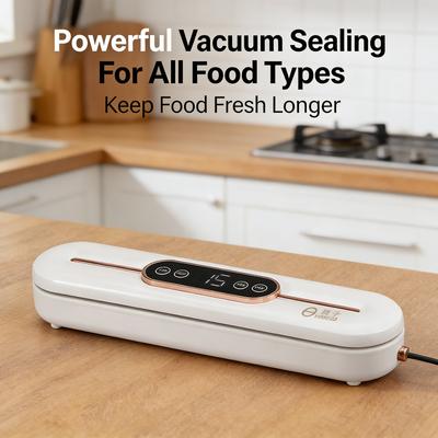 Vacuum Sealer for Food Freshness, Compact and Easy To Use Kitchen Solution