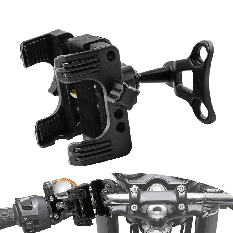 

Universal Handlebar Mount Phone Carrier GPS Cellphone Device Holder Bracket Stand For Harley Sportster XL Dyna Softail Touring чёрный
