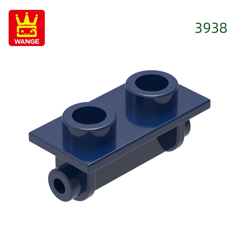 322 Stück/Los 3938 1x2 Scharnier Premier Platte Bausteine Moc Technische Komponenten Funktioniert Mit featuring Steine DO-IT-