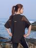 Plus Size Women's Quick-Dry Yoga T-Shirt - Short Sleeve, Loose Fit, 200 Jin, Summer Activewear
