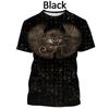 Ancient Egyptian Text 3d Printing T-shirt Pharaoh's Eye Egyptian Mural Creative Casual Short-sleeved Tshirt Tees Mens Clothes