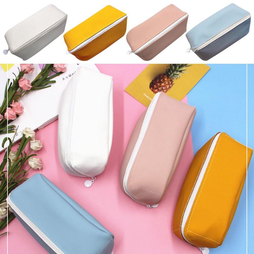 

Sale Large Capacity Creative Multi-function Zipper Pencil Bag Stationery Bag Pencil Case Pen Case