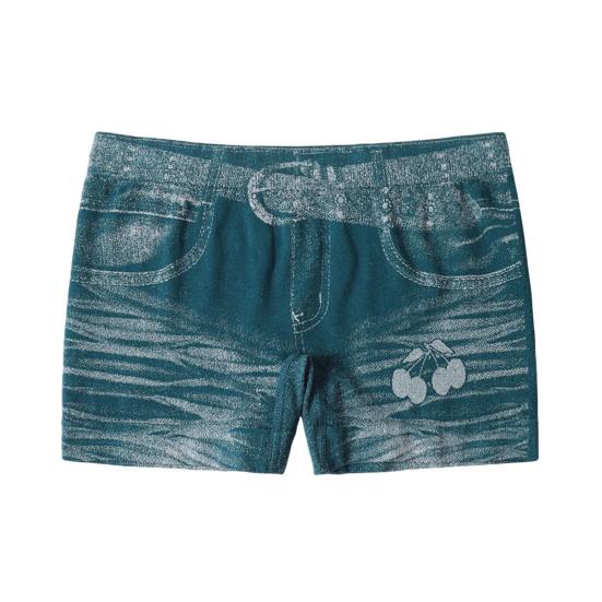 

Женские шорты под джинсу с высокой посадкой, облегающие, имитация джинсов, эластичные, шорты-боксеры, женские трусы-боксеры S