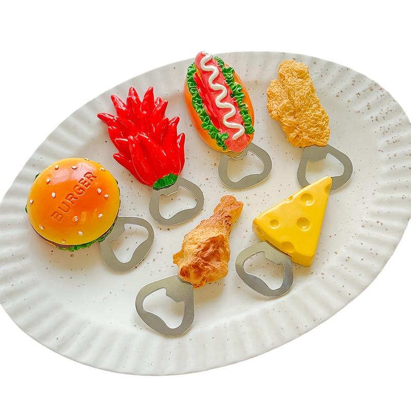 

Креативная открывалка для пивных и винных бутылок в виде морковки, магнит на холодильник с 6 праздничными дизайнами, Хэллоуин, Ханука, Рождество, Пасха, День благодарения Random 2pcs