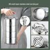 Huanlu 201 Stainless Steel Multi-Layer Insulated Lunch Box