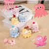 5cm 1pcs Cartoon Plush Octopus Pendant Doll Bag Women's Bag Fashion Pendant Cute Octopus Keychain Plush Doll Pendant Keychain