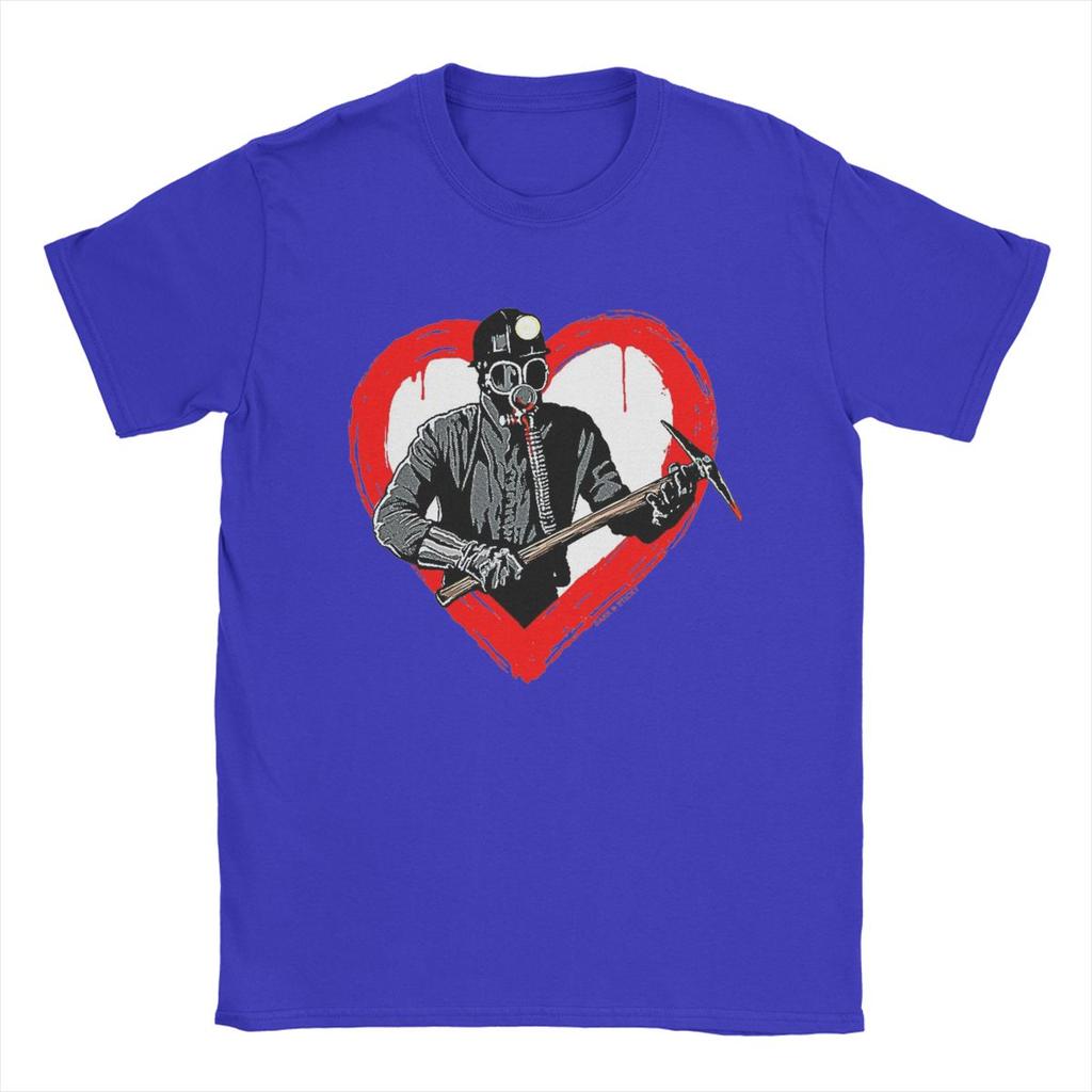 Novelty My Bloody Valentine Movie Killer T-Shirt Men Crewneck Cotton T Shirt Short Sleeve Tee Shirt Plus Size Tops