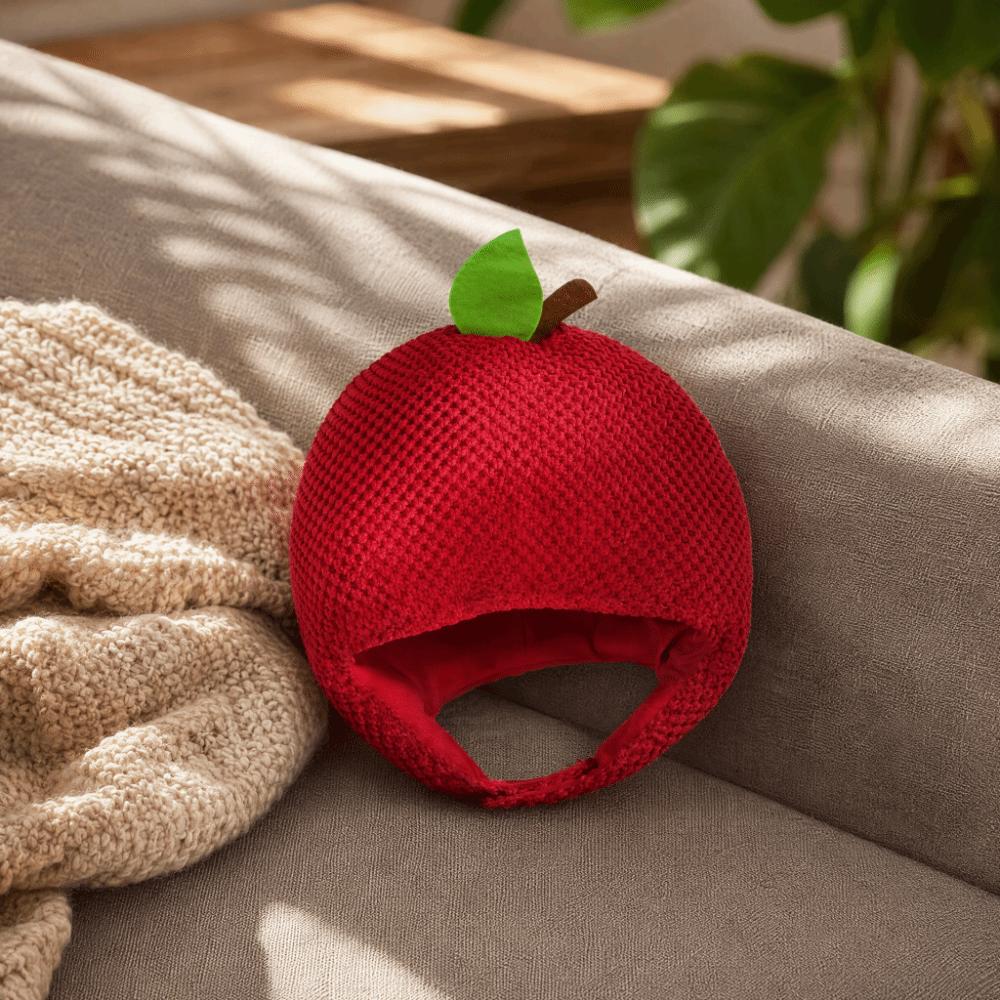 Cotton-Filled Simulation Fruit Hat Funny Party Costume Head Cover Stylish Lychee Headgear Festival