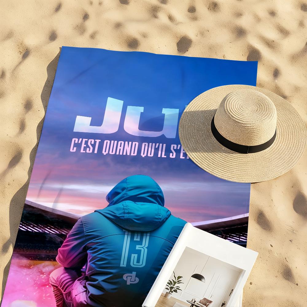 Rapper J-Jul Asciugamano Popolare Sportivo Asciugatura Rapida Attrezzatura da Viaggio Campeggio Resistente alla Sabbia Morbido Leggero Grande Asciugamano da Spiaggia