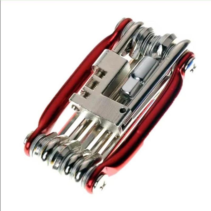 11 In 1 Bicycle Multi Tool Chain Splitter Cutter Multifunction For MTB Mountain Road Bike Wrench Screwdriver Repair Multitool