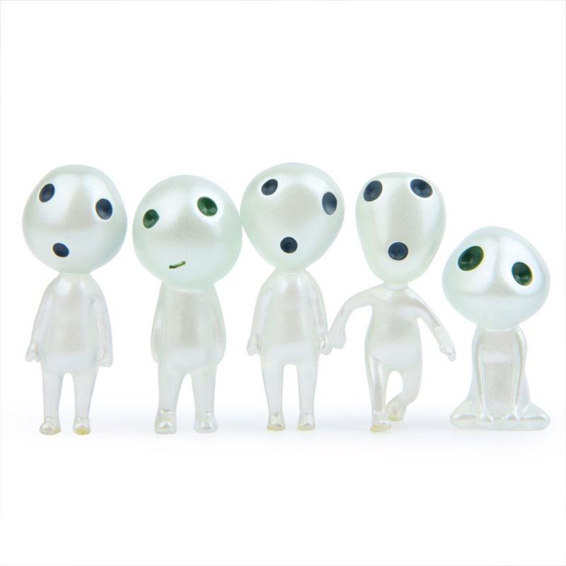 Enchanting Mini Mononoke Luminous Tree Elves Doll Ornament For Micro Landscape Bonsai