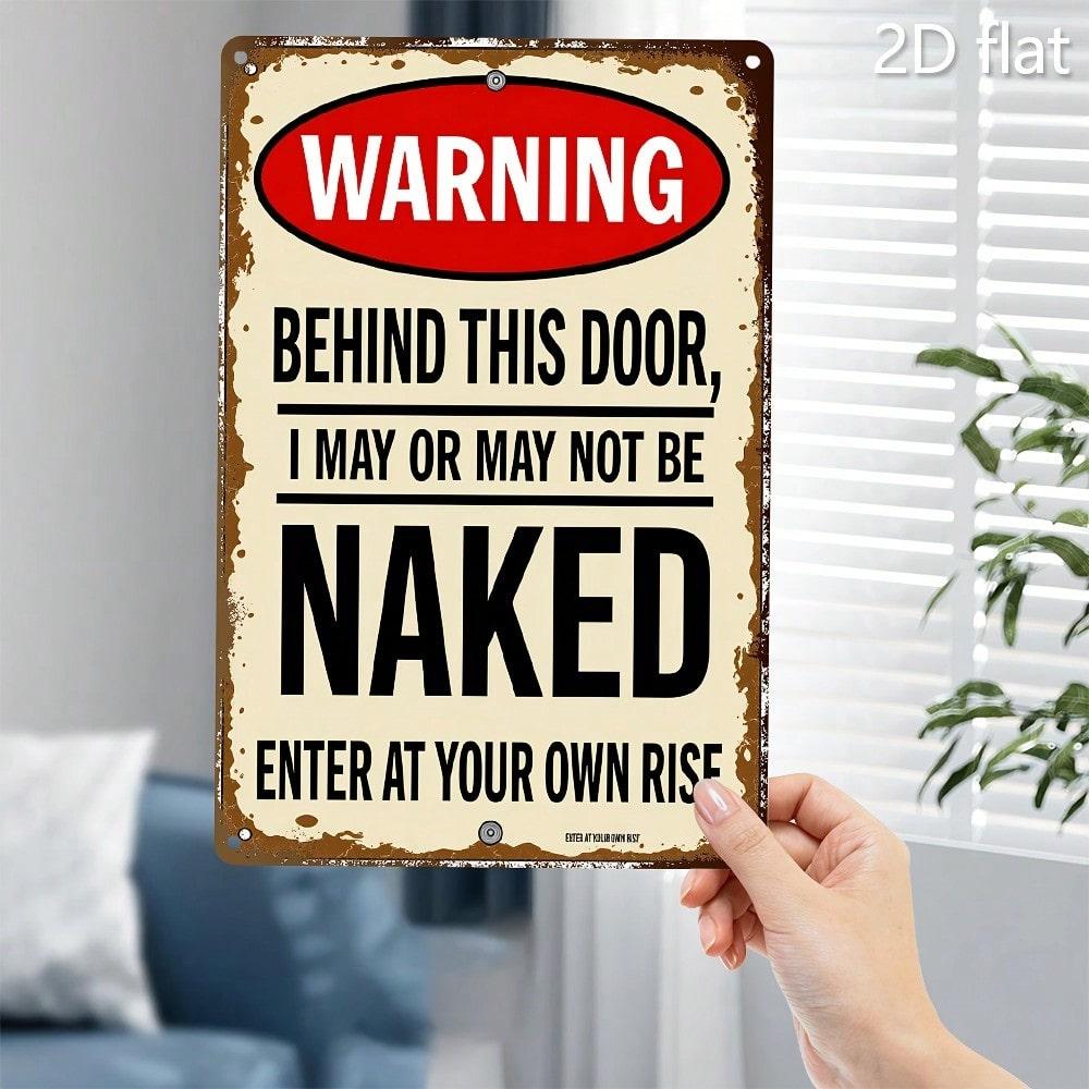 Vintage Metal Sign Retro Wall Art Home Decor 20x30cm