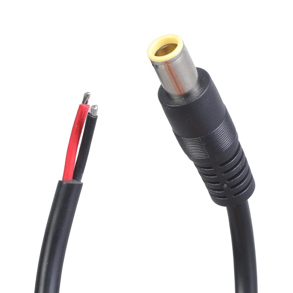 DC7909 Power Pigtail Cable 12V 8mm Male Plugs to Strippe Wire for Solar Energy Systems Laptop Power Supply 30cm/100cm