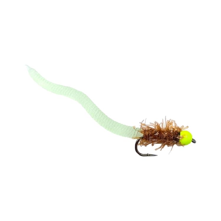 

Soft Silicone Worms Fishing Lures Simulated Earthworms Baits with Hook Fishing Accessories Glowing Artificial Baits зелений