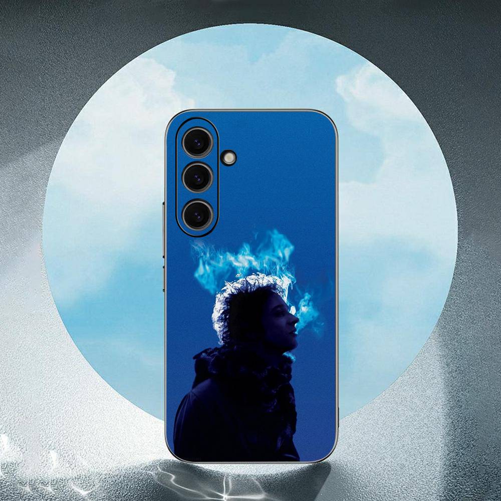 G-Gustavo-C O-Cerati For Samsung Galaxy S25 S24 S23 Ultra S22 S21 Plus S20 Black Soft Silicone Protective Case