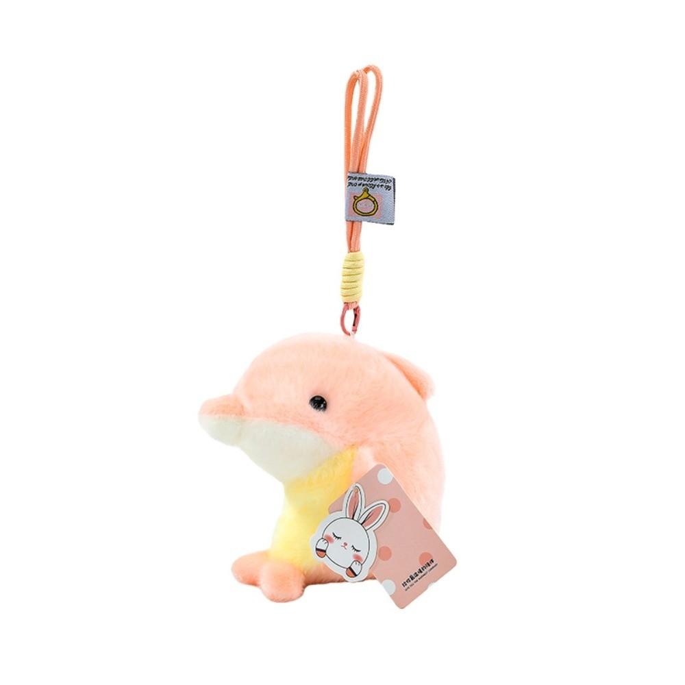 Marine Animal Plush Keychain Orca Seal Key Chain Birthday Gift Dolphin Bag Pendant  Boys