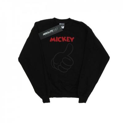 Dámská mikina s motivem Mickey Mouse a nápisem Thumbs Up