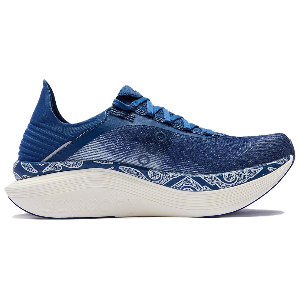 Saucony Endorphin Elite Soft Comfortable Training Breathable Mesh Fabric Wrap Low Top Casual Racing Running Shoes Unisex sneaker Blue S30994-202